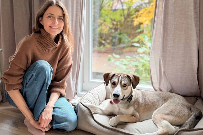Für Eva Padberg ist ihr Hund Fonsi mehr als nur ein Haustier.