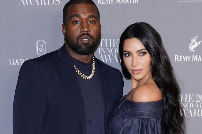 Kanye West und Kim Kardashian im Jahr 2019.