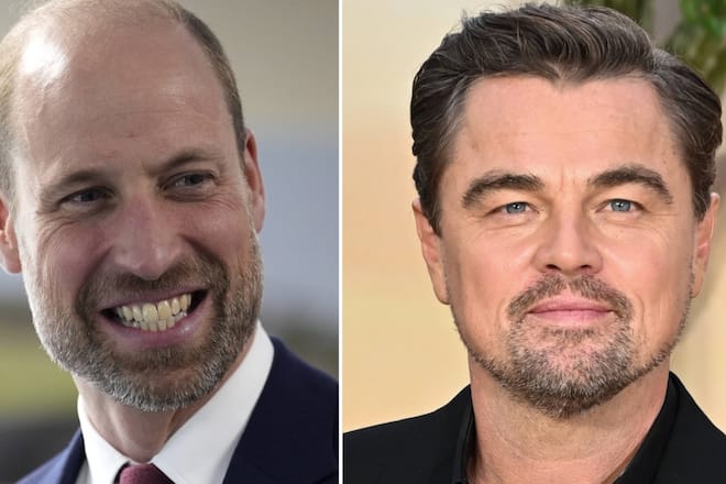 Prinz William (li.) und Leonardo DiCaprio setzen sich für den Umweltschutz ein.