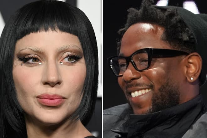 Zwei der Acts mit den meisten Nominierungen: Lady Gaga und Kendrick Lamar.