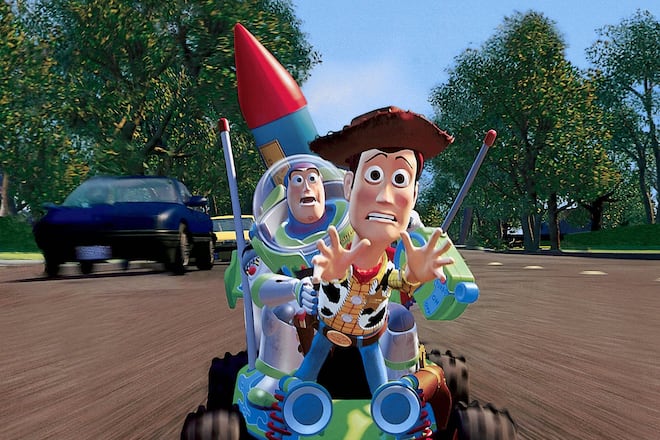Buzz Lightyear und Woody, hier im ersten «Toy Story»-Film, kehren 2026 auf die grosse Leinwand zurück.