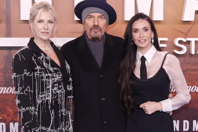 Die «Landman»-Stars in Berlin (v.l.n.r.): Ali Larter, Billy Bob Thornton und Demi Moore.