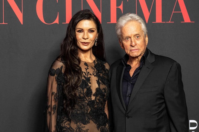 Catherine Zeta-Jones und Michael Douglas in einer Aufnahme aus dem vergangenen Jahr.