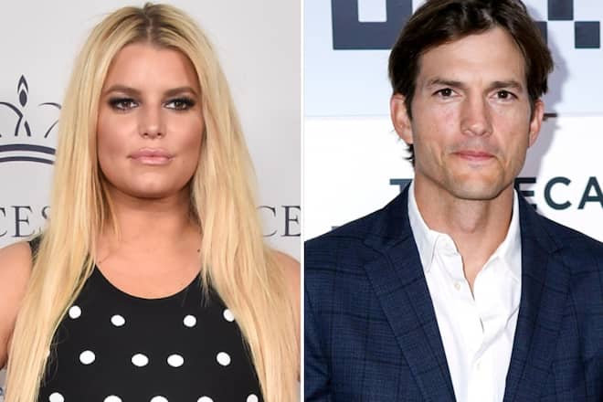 Jessica Simpson und Ashton Kutcher traten in «Die wilden Siebziger» gemeinsam im TV auf.