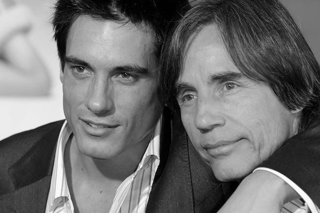 Ethan und Jackson Browne 2004 bei einer Premiere in Los Angeles.