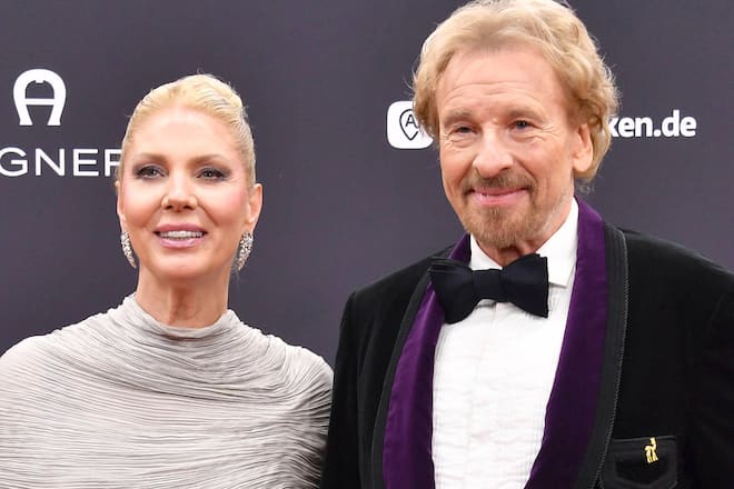 Thomas Gottschalk mit seiner Karina vor wenigen Wochen in München.