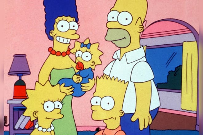 Maggie Simpson spricht dank Schnuller normalerweise nicht.