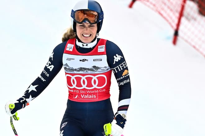 Lindsey Vonn ist in der Schweiz schwer gestürzt.