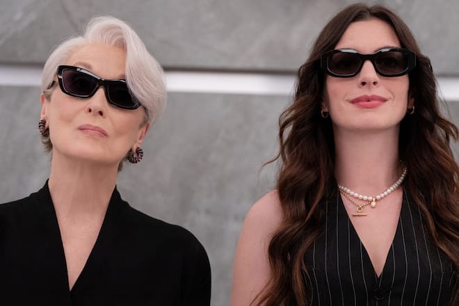 «Der Teufel trägt Prada 2»: Meryl Streep (l.) als Miranda Priestly und Anne Hathaway als ihre ehemalige Assistentin Andrea «Andy» Sachs.