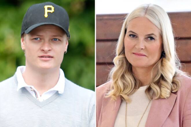 Marius Borg Høiby neben seiner Mutter Mette-Marit.