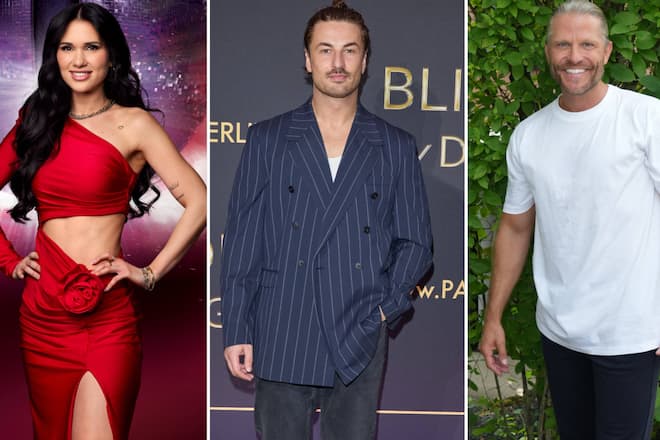 Mit Vanessa Borck tanzt erstmals eine «Princess Charming» bei «Let's Dance» mit. Ob sie so erfolgreich sein wird wie ihre Kuppelshow-Kollegen Nicolas Puschmann (M.) und Paul Janke?