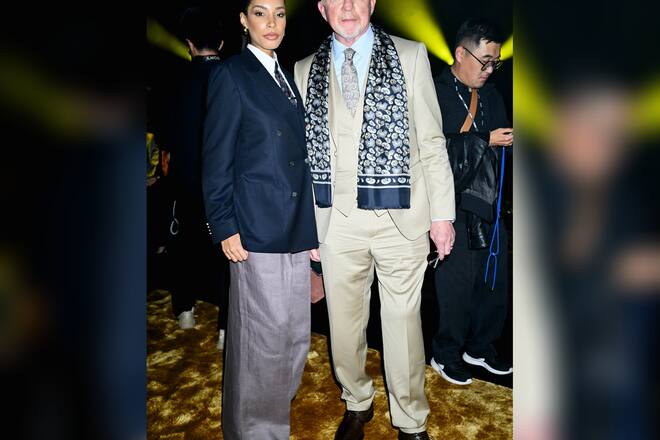 Bei der Boss-Fashionshow in Mailand gehörten Lilian de Carvalho Monteiro und Boris Becker zu den Gästen.
