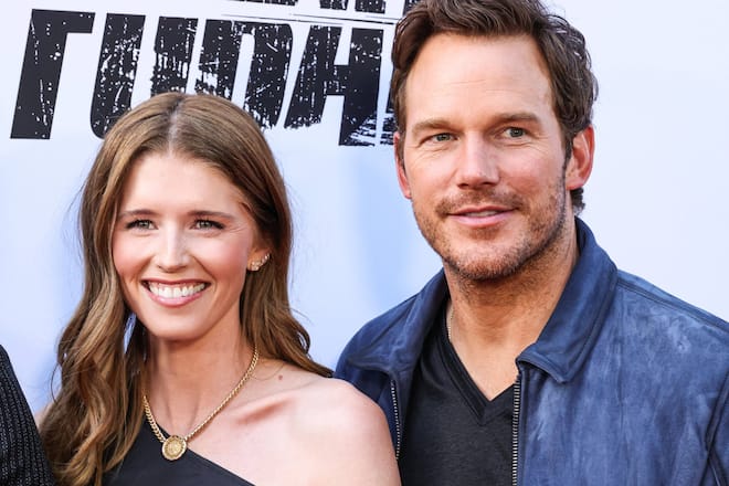 Chris Pratt weiss, wie er Katherine Schwarzenegger ein Lächeln ins Gesicht zaubern kann.