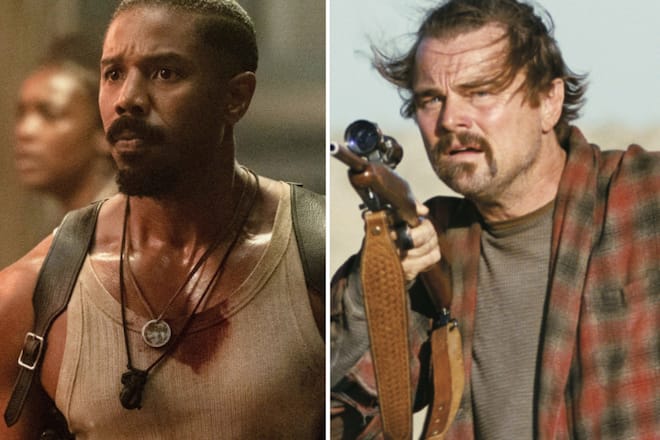 Die zwei grossen Favoriten bei den anstehenden Oscars: «Blood & Sinners» mit Michael B. Jordan (l.) und «One Battle After Another» mit Leonardo DiCaprio.