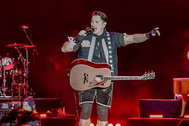 Andreas Gabalier bei einem seiner Auftritte.