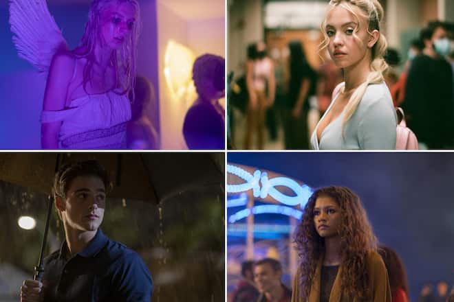 Dank «Euphoria» sind sie alle mittlerweile weltbekannt: Hunter Schafer, Sydney Sweeney, Jacob Elordi und Zendaya. In Deutschland startet die dritte Staffel am 13. April bei Sky, WOW und HBO Max.
