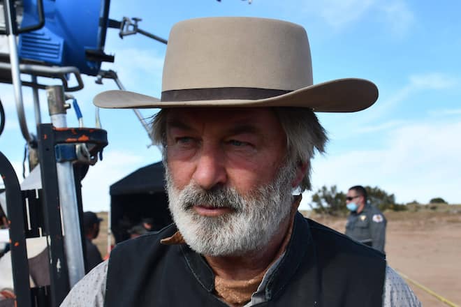 Alec Baldwin am Set seines Films «Rust».