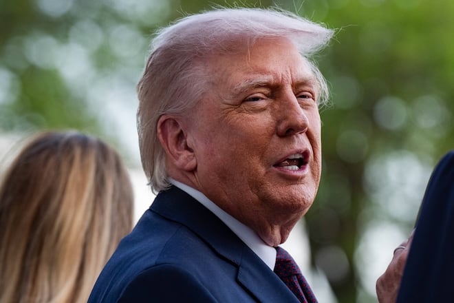 Laut eigener Überzeugung gesund dank Fanta, Cola und Co: Donald Trump.