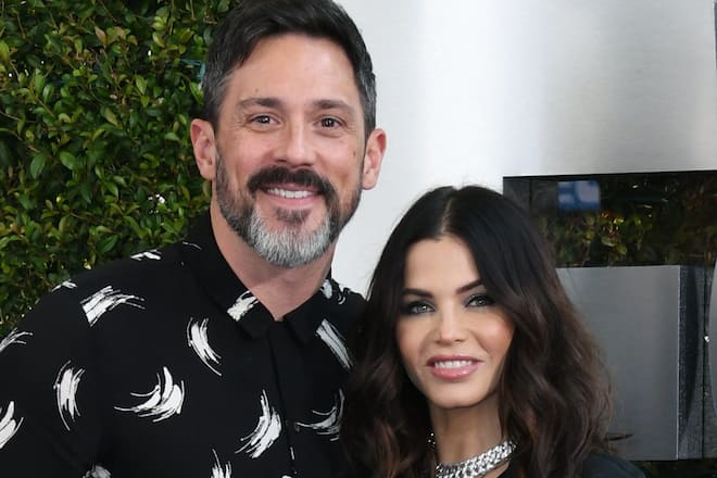 Steve Kazee und Jenna Dewan bei einem Auftritt in Los Angeles.