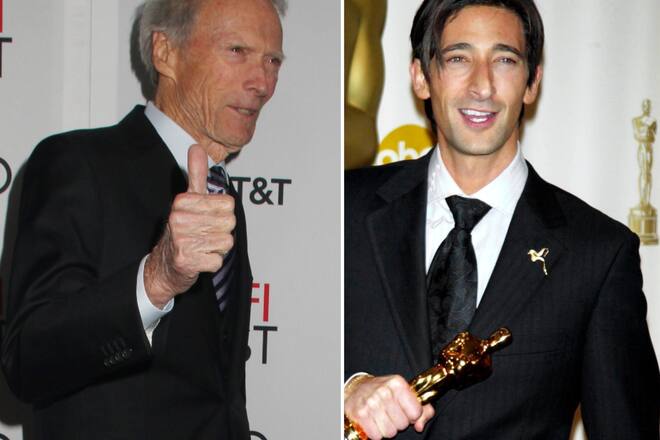 Sowohl Clint Eastwood (l.) als auch Adrien Brody halten einen Oscar-Rekord.