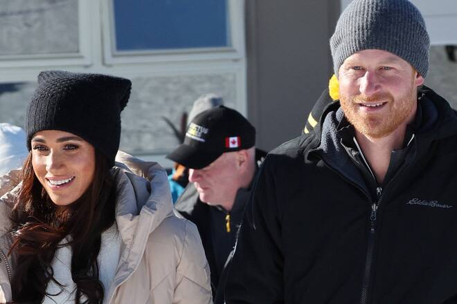 Herzogin Meghan und Prinz Harry bei einem gemeinsamen Auftritt.