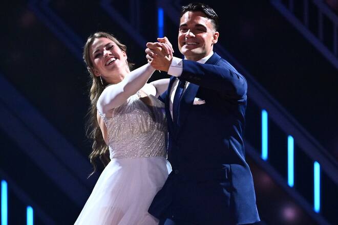 Stefano Zarrella und Mariia Maksina erhielten am Freitag bei «Let's Dance» nur zehn Punkte für ihren Langsamen Walzer.