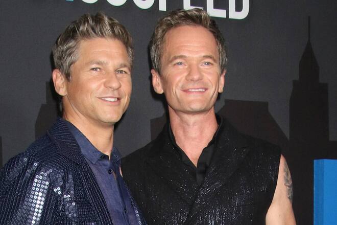 David Burtka (l.) und Neil Patrick Harris auf einer Premiere in New York.