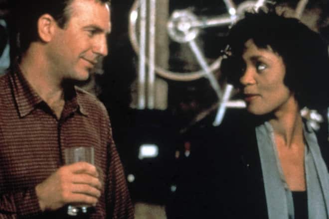 Kultfilm: «Bodyguard» mit Kevin Costner und Whitney Houston wurde ein grosser Erfolg und zählt für viele Zuschauer bis heute zu einem der beliebtesten Liebesgeschichten der Leinwand.