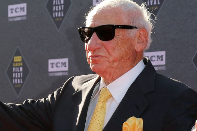 Mel Brooks, hier im Jahr 2018 abgelichtet, hat einen renommierten Peabody-Award für sein Lebenswerk erhalten.