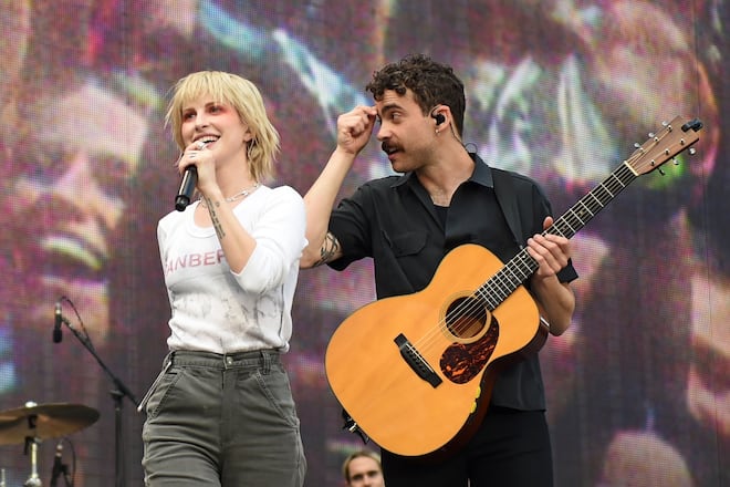 Paramore am 28. Juni bei der «Eras Tour» in Dublin - auch in Deutschland sind sie die Vorband für Taylor Swift.