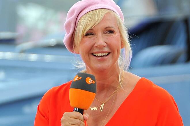 Moderiert seit dem Jahr 2000 den «ZDF-Fernsehgarten»: TV-Star Andrea Kiewel.