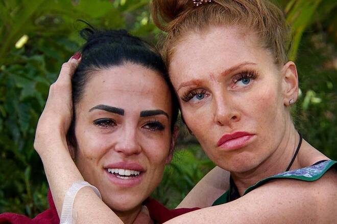 Empathische Superzicke: Georgina Fleur tröstet ihre Erzfeindin Elena Miras.