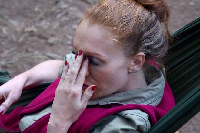 Machte am Lagerfeuer reinen Tisch: Georgina Fleur.