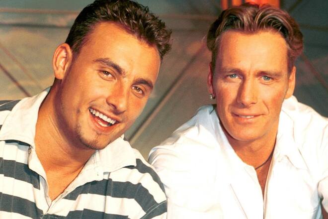 Da waren sie noch Freunde: Zlatko (l.) und Jürgen im Jahr 2000.