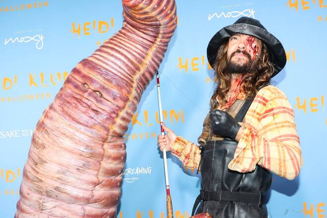 Heidi Klum mit ihrem Ehemann Tom Kaulitz an Halloween 2022.