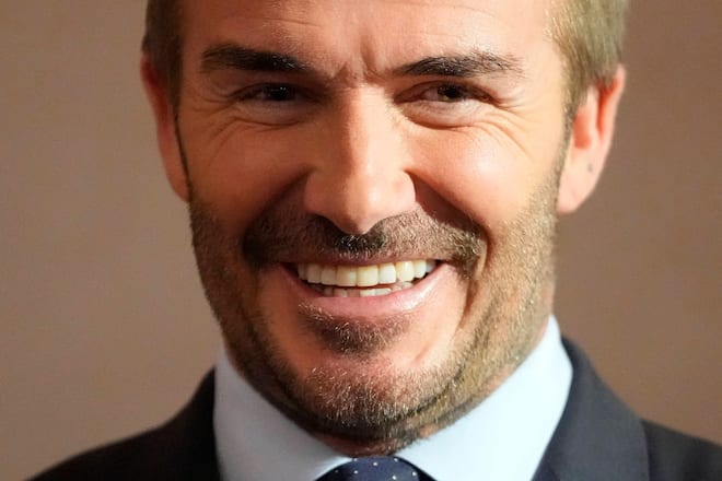 David Beckham im vergangenen Jahr in London.