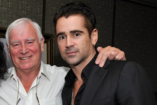 Colin Farrells Vater Eamon war einst ein Fussballspieler.