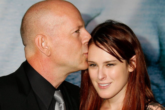 Bruce Willis und seinee Tochter Rumer während eines Events vor einigen Jahren.