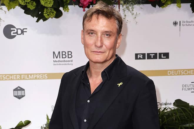 Oliver Masucci bei einem Auftritt in Berlin.