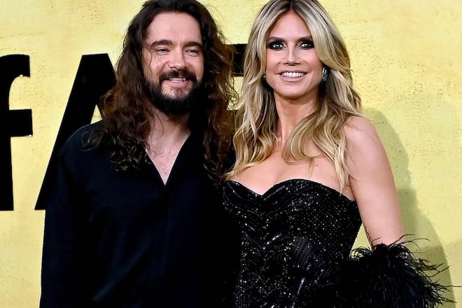 Bald garantiert wurmfrei: Tom Kaulitz und Heidi Klum.