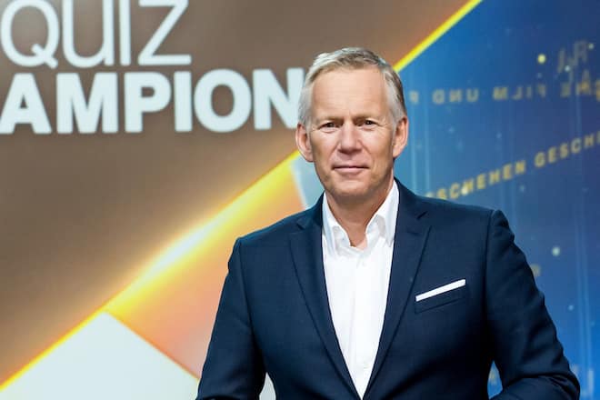 Johannes B. Kerner lädt wieder zu einer besonderen Ausgabe seiner Show «Der Quiz-Champion».