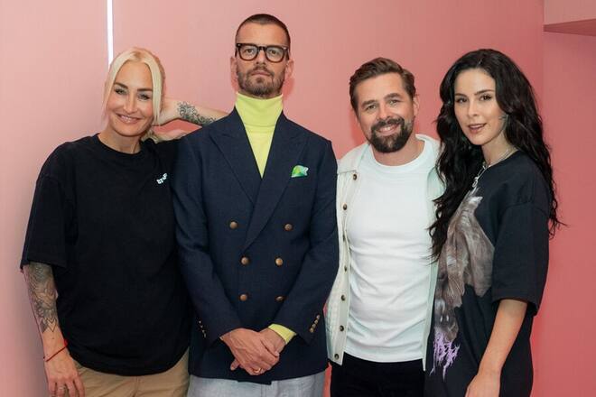 «Wer stiehlt mir die Show?» mit Sarah Connor, Joko Winterscheidt, Klaas Heufer-Umlauf und Lena Meyer-Landrut.