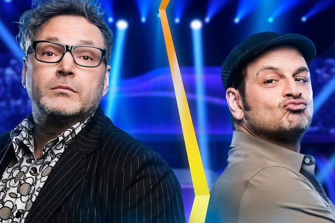 Die Kumpel Paul Panzer und Kaya Yanar trafen in «Schlag den Star» aufeinander.
