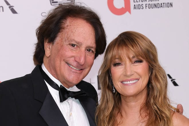 John Zambetti und Jane Seymour auf einem Event im März 2024 in Los Angeles.