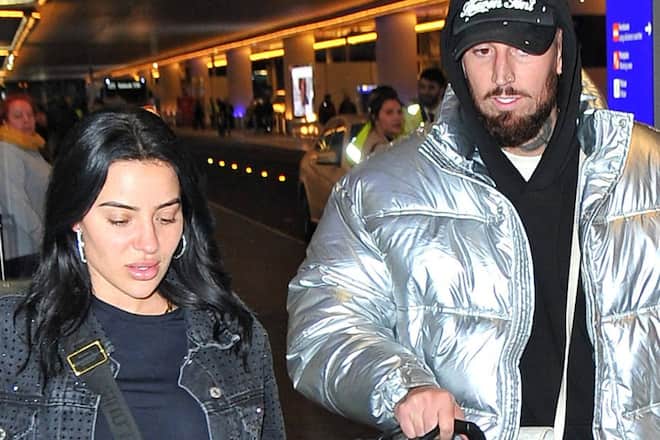 Leyla Lahouar und Mike Heiter waren in einen Autounfall verwickelt.