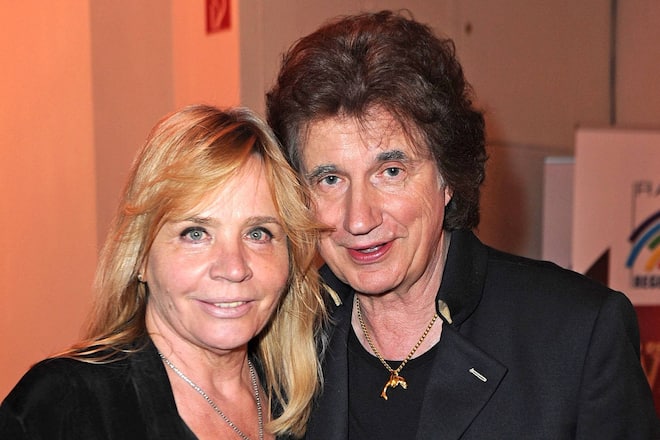 Flipper Olaf Malolepski mit seiner Ehefrau Sonja.