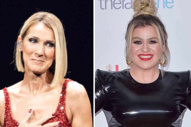 Céline Dion (l.) und Kelly Clarkson sind voll des Lobes füreinander.