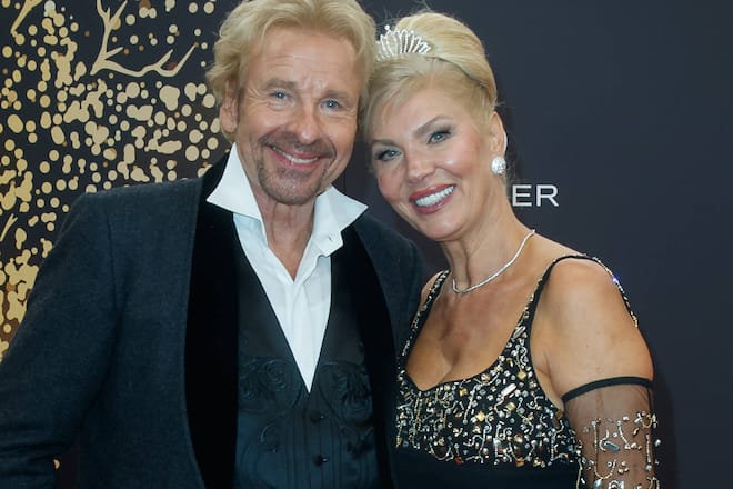 Thomas Gottschalk bedankt sich in seinem Buch «Ungefiltert» auch bei seiner Frau Karina.