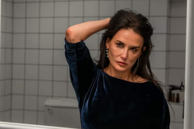 In «The Substance» spielt Demi Moore eine Schauspielerin, die keine Rollen mehr findet.