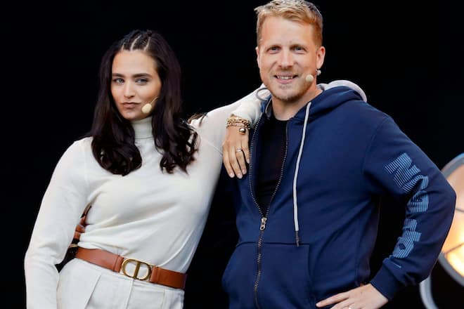 Amira Aly und Oliver Pocher in Beziehungszeiten.